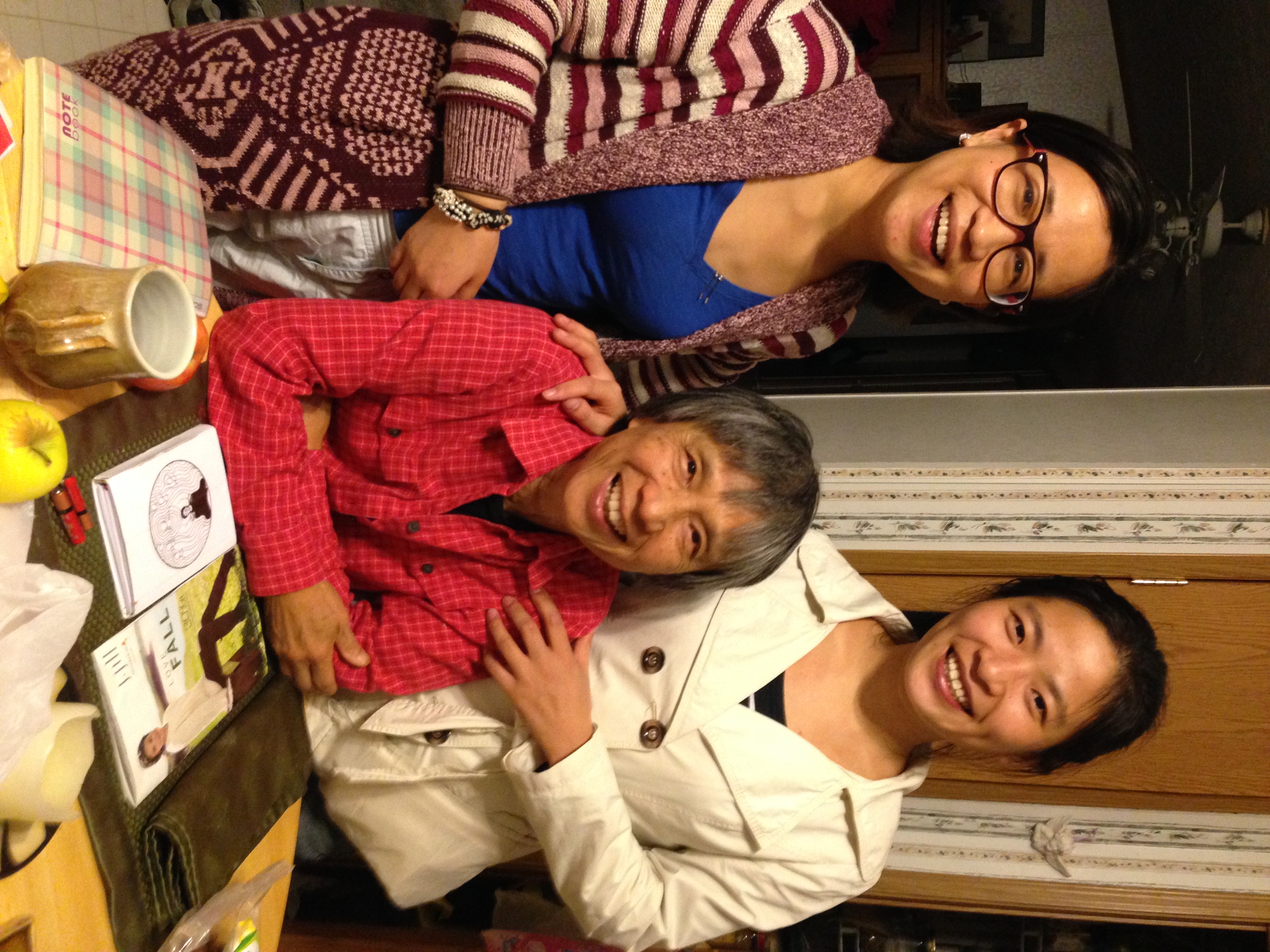 Lin, Mary Lee and Lingling, 2014